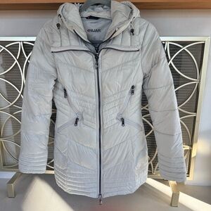Pajar Women's Light Gray Puffer Coat XS Like New